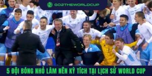 Những đội bóng nhỏ từng làm nên lịch sử tại World Cup