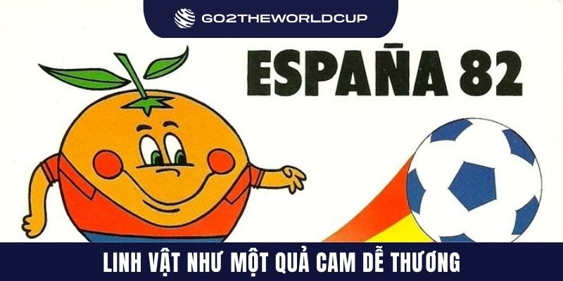 Linh vật như một quả cam dễ thương