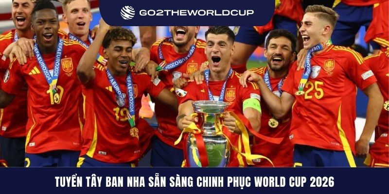 Sau Euro 2024, tuyển Tây Ban Nha sẵn sàng chinh phục World Cup 2026