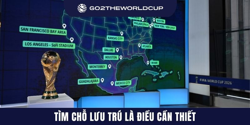 Tìm chỗ lưu trú là điều cần thiết