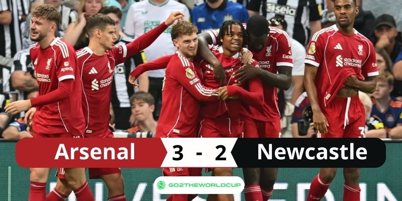 Kết quả Newcastle vs Liverpool