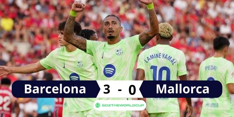 Kết quả trận đấu Mallorca vs Barcelona