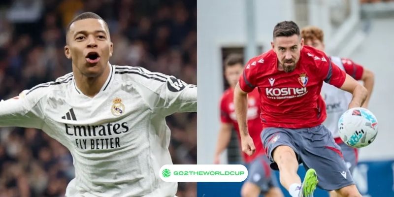 Kết quả trận đấu Real Madrid vs Osasuna