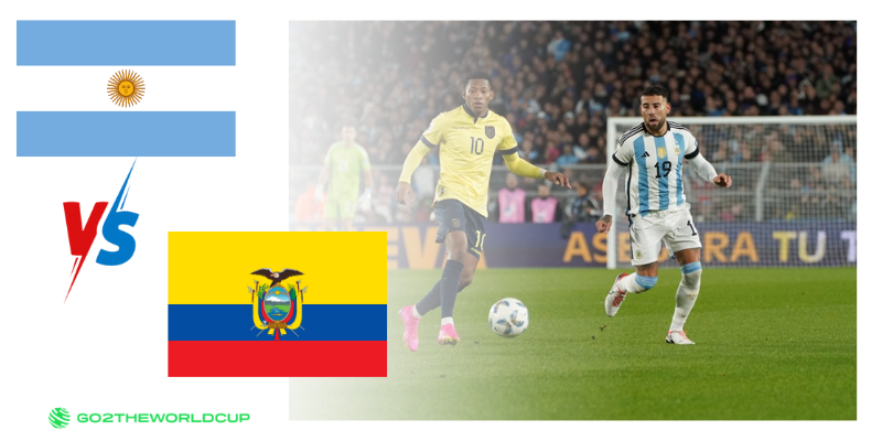 Soi kèo Ecuador - Argentina World Cup 2026