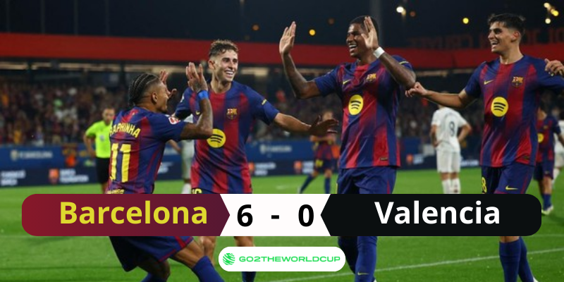 Kết quả Barcelona - Valencia