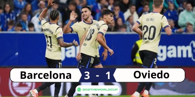 Kết quả trận đấu Oviedo vs Barca