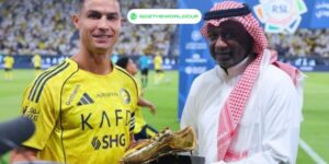 Ronaldo nhận giày vàng